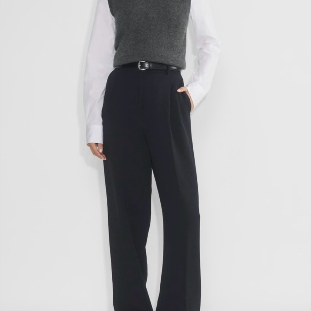 Aritzia Wilfred The Effortless Pant Black Size 8